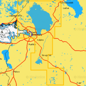 Карта Navionics Gold Small 5G635S2 Ладожское озеро