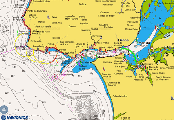 Карта Navionics + EU646L 16 Gb Центральная и Западная Европа