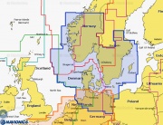 Карта Navionics + EU645L 16 Gb Северо-Запад Европы