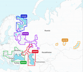 Карта Navionics + EU063R Россия, Черное и Азовское моря