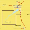 Карта Navionics Gold Small 5G763S Новосибирское водохранилище