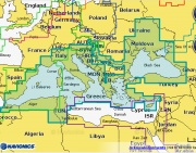 Карта Navionics + EU643L 16 Gb Средиземное море, Черное и Азовское моря