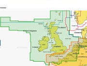 Карта Navionics +  28XG 16 Gb Великобритания, Ирландия, Нидерланды