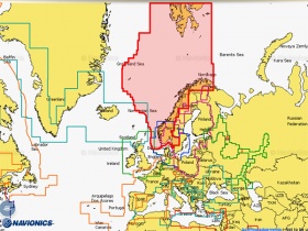 Карта Navionics + EU649L 16 Gb Норвегия