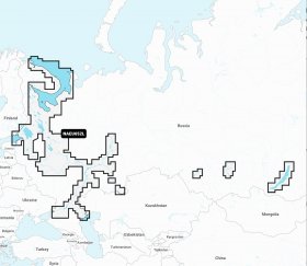 Карта Navionics + EU652L 16 Gb Европейская часть России